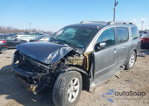 2015 Nissan Armada Platinum/Sl/Sv z USA, uszkodzony, nr VIN 5N1AA0NC5FN611461